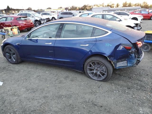 5YJ3E1EA8JF160958 - 2018 TESLA MODEL 3 BLUE photo 2