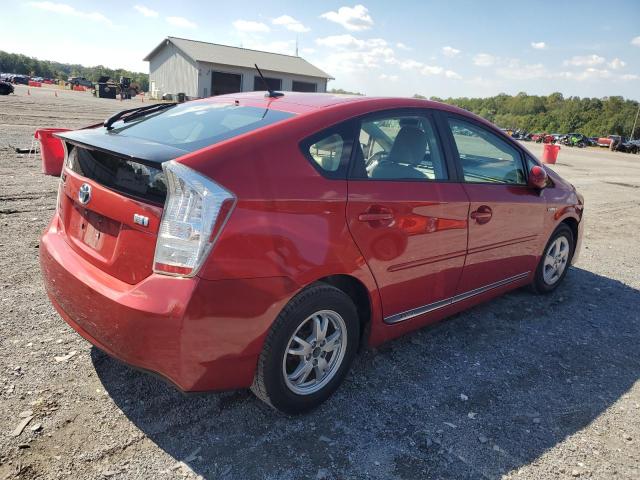JTDKN3DU6B0294273 - 2011 TOYOTA PRIUS RED photo 3