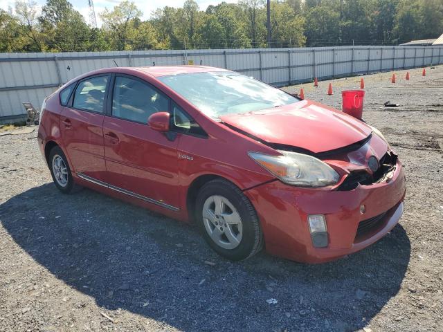 JTDKN3DU6B0294273 - 2011 TOYOTA PRIUS RED photo 4