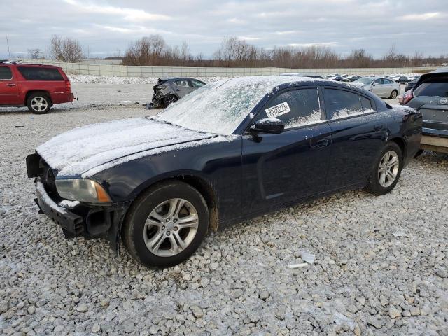 2C3CDXBG7CH117499 - 2012 DODGE CHARGER SE BLUE photo 1