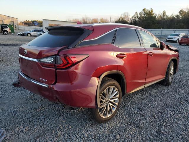 2T2JZMAA6NC231101 - 2022 LEXUS RX 350 BURGUNDY photo 3