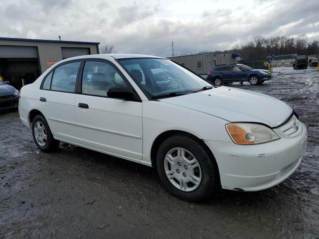 2HGES16591H506658 - 2001 HONDA CIVIC LX WHITE photo 4