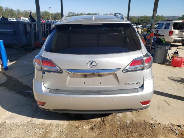 2T2BK1BA9FC330485 - 2015 LEXUS RX 350 BASE SILVER photo 6