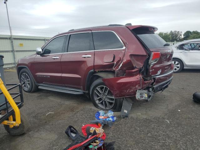 1C4RJFBG8HC802341 - 2017 JEEP GRAND CHEROKEE LIMITED 勃艮第红 照片 2