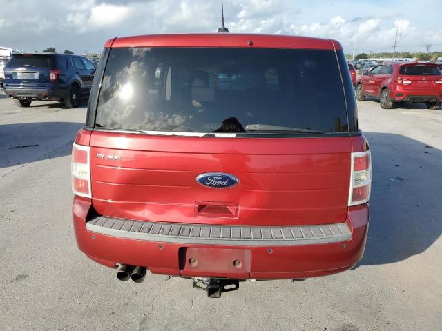 2FMDK51C59BA03615 - 2009 FORD FLEX SE RED photo 6