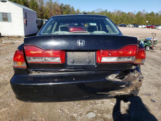 1HGCG658X1A133923 - 2001 HONDA ACCORD EX BLACK photo 6