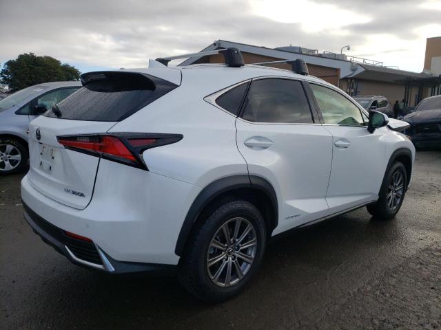 JTJBJRBZ1J2090414 - 2018 LEXUS NX 300H WHITE photo 3