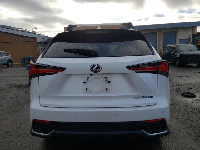 JTJBJRBZ1J2090414 - 2018 LEXUS NX 300H WHITE photo 6