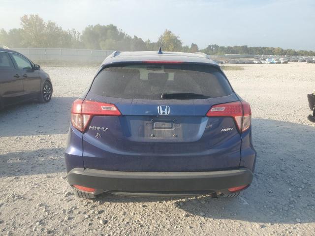 3CZRU6H73GM709541 - 2016 HONDA HR-V EXL BLUE photo 6