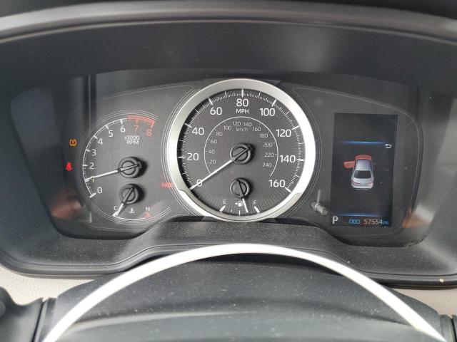 JTDEPMAE8NJ205666 - 2022 TOYOTA COROLLA LE RED photo 9