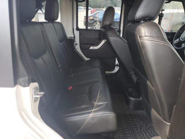 1C4BJWEG5EL123345 - 2014 JEEP WRANGLER U SAHARA WHITE photo 10