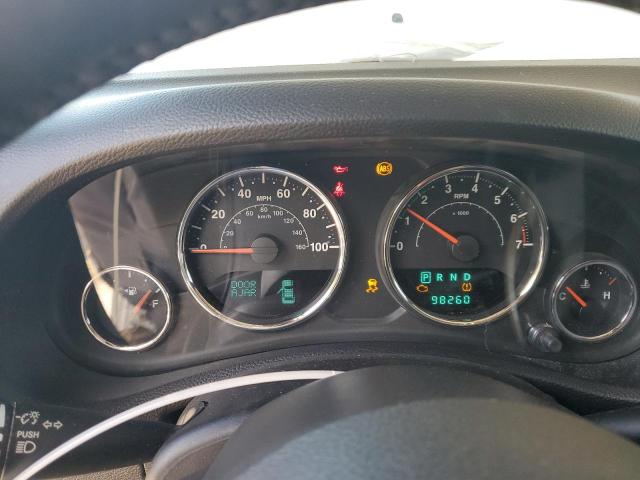 1C4BJWEG5EL123345 - 2014 JEEP WRANGLER U SAHARA WHITE photo 9