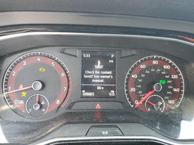 3VWCB7BU3KM182564 - 2019 VOLKSWAGEN JETTA S 白色 照片 9