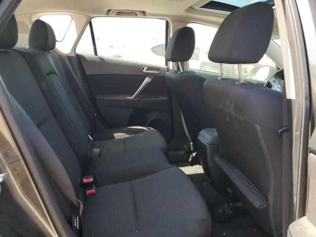 JM1BL1LP5D1763100 - 2013 MAZDA 3 I ნაცრისფერი ფოტო 10