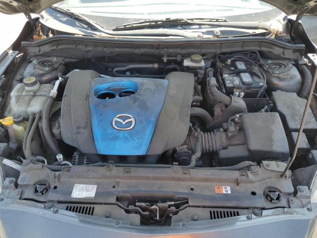 JM1BL1LP5D1763100 - 2013 MAZDA 3 I ნაცრისფერი ფოტო 11