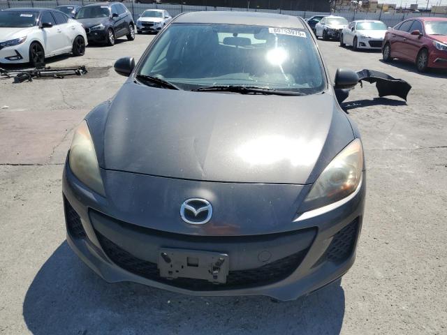 JM1BL1LP5D1763100 - 2013 MAZDA 3 I ნაცრისფერი ფოტო 5
