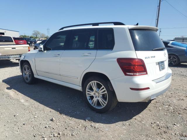 WDCGG5HB9FG383251 - 2015 MERCEDES-BENZ GLK 350 WHITE photo 2