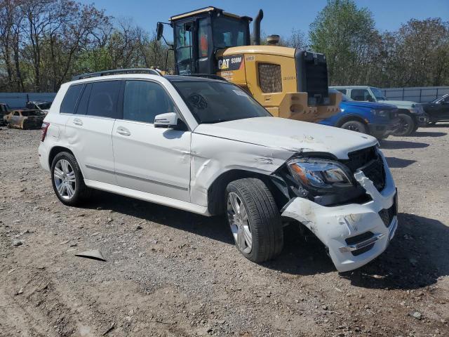 WDCGG5HB9FG383251 - 2015 MERCEDES-BENZ GLK 350 WHITE photo 4