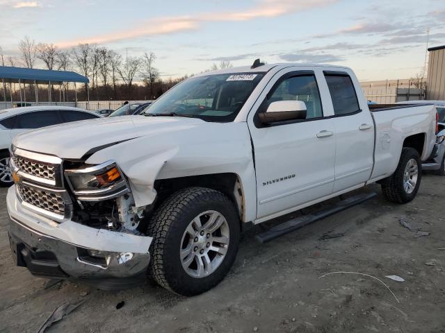 1GCRCREC0FZ437653 - 2015 CHEVROLET SILVERADO C1500 LT WHITE photo 1