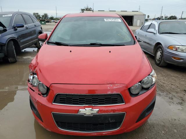 1G1JC5SH6D4208936 - 2013 CHEVROLET SONIC LT RED photo 5