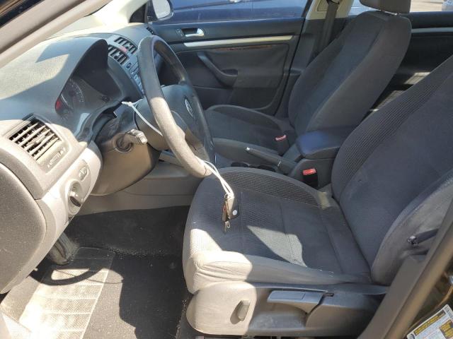 3VWJM71K48M189517 - 2008 VOLKSWAGEN JETTA S Սև լուսանկար 7