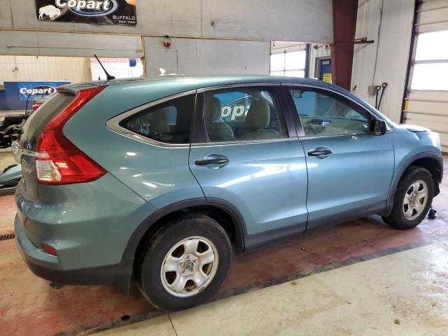 5J6RM4H33FL049793 - 2015 HONDA CR-V LX TURQUOISE photo 3