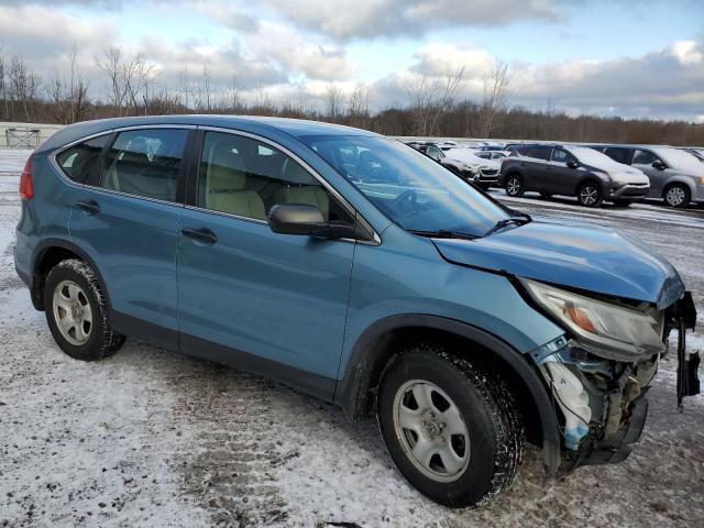 5J6RM4H33FL049793 - 2015 HONDA CR-V LX TURQUOISE photo 4