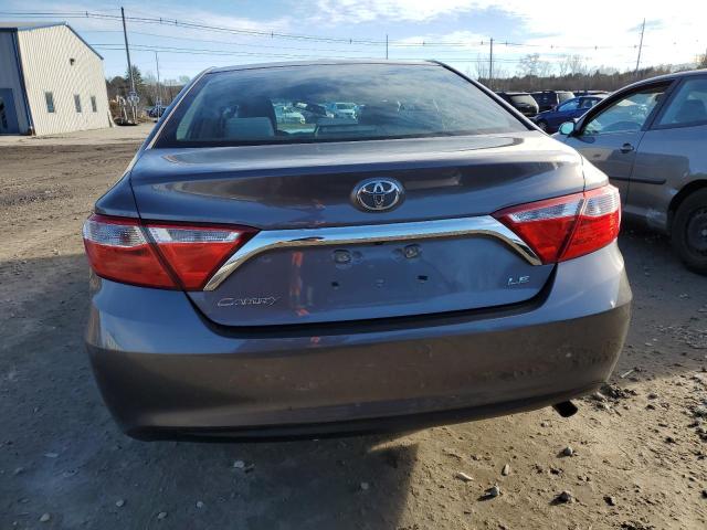 4T1BF1FK6GU265252 - 2016 TOYOTA CAMRY LE GRAY photo 6