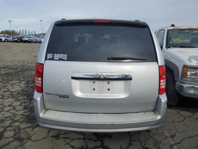 2A8HR54P78R121292 - 2008 CHRYSLER TOWN & COU TOURING SILVER photo 6