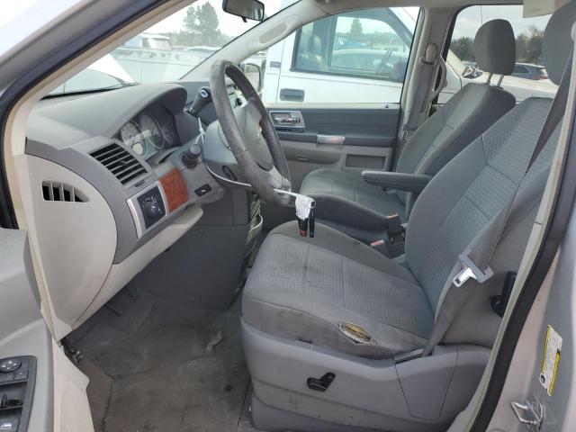 2A8HR54P78R121292 - 2008 CHRYSLER TOWN & COU TOURING SILVER photo 7