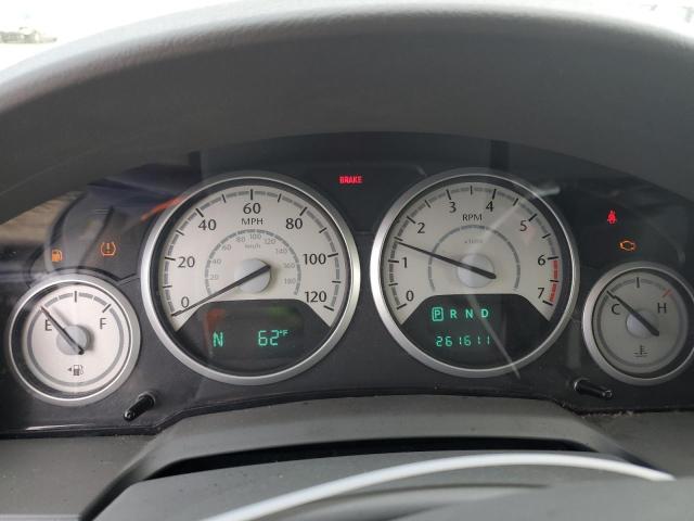 2A8HR54P78R121292 - 2008 CHRYSLER TOWN & COU TOURING SILVER photo 9