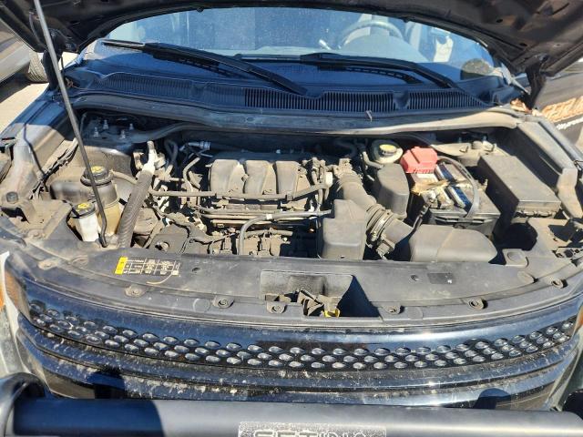 1FM5K8AR0EGA18312 - 2014 FORD EXPLORER POLICE INTERCEPTOR Սև լուսանկար 11