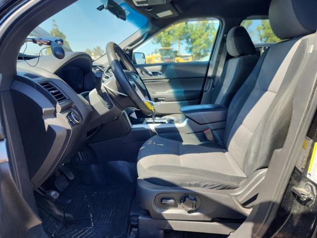 1FM5K8AR0EGA18312 - 2014 FORD EXPLORER POLICE INTERCEPTOR Սև լուսանկար 7