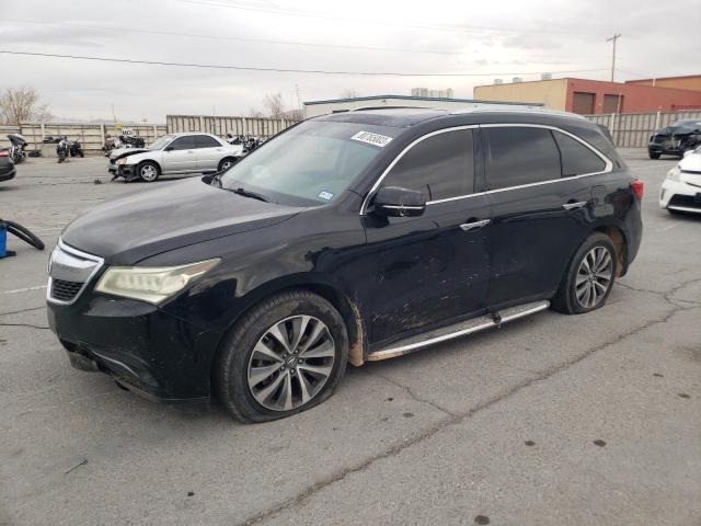 5FRYD4H42FB013024 - 2015 ACURA MDX TECHNOLOGY BLACK photo 1