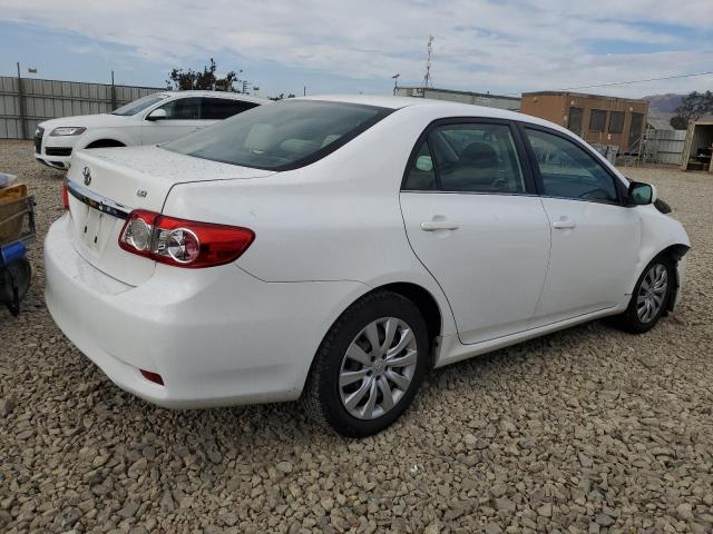 JTDBU4EE3DJ115619 - 2013 TOYOTA COROLLA BASE WHITE photo 3