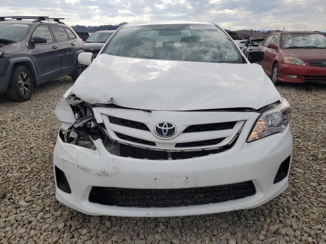 JTDBU4EE3DJ115619 - 2013 TOYOTA COROLLA BASE WHITE photo 5