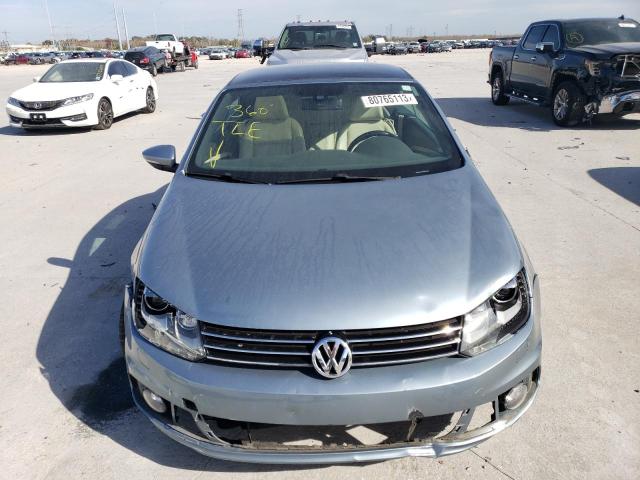 WVWFW8AH3DV001891 - 2013 VOLKSWAGEN EOS LUX 蓝色 照片 5