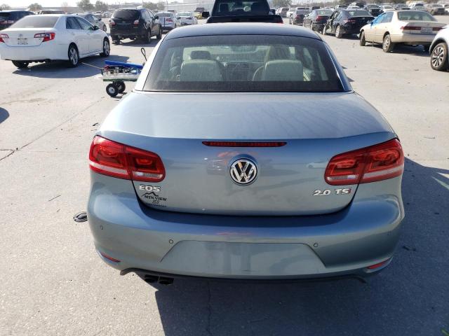 WVWFW8AH3DV001891 - 2013 VOLKSWAGEN EOS LUX BLUE photo 6