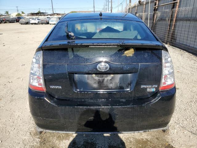 JTDKB20UX73222443 - 2007 TOYOTA PRIUS BLACK photo 6