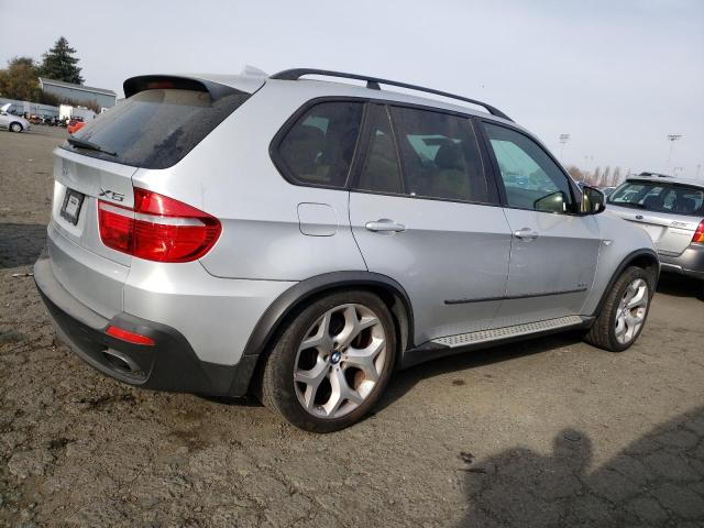 5UXFE83519L309407 - 2009 BMW X5 XDRIVE48I SILVER photo 3