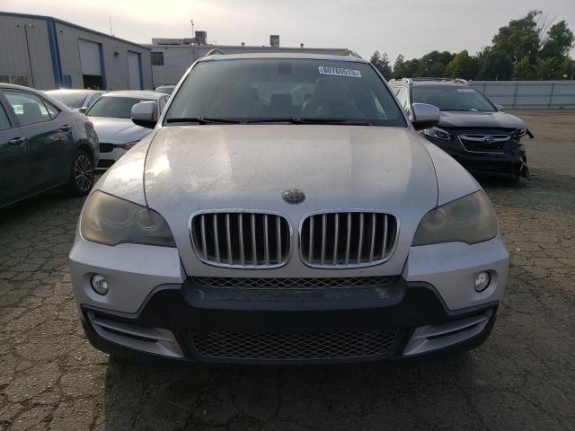 5UXFE83519L309407 - 2009 BMW X5 XDRIVE48I SILVER photo 5