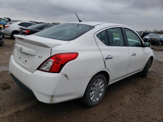 3N1CN7AP5JL802943 - 2018 NISSAN VERSA S WHITE photo 3