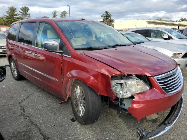 2A4RR6DG4BR667227 - 2011 CHRYSLER TOWN & COU LIMITED RED photo 4