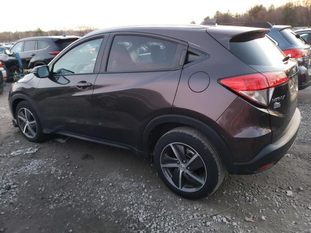 3CZRU6H74MM724948 - 2021 HONDA HR-V EXL BROWN photo 2