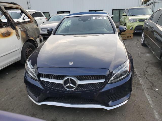 WDDWK4JB8JF706293 - 2018 MERCEDES-BENZ C 300 BLUE photo 5