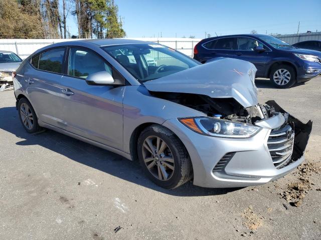 5NPD84LF6HH190564 - 2017 HYUNDAI ELANTRA SE SILVER photo 4