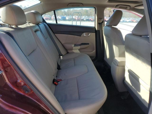 19XFB2F96FE007007 - 2015 HONDA CIVIC EXL 勃艮第红 照片 10