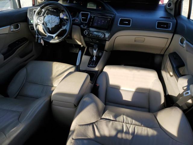 19XFB2F96FE007007 - 2015 HONDA CIVIC EXL 勃艮第红 照片 8