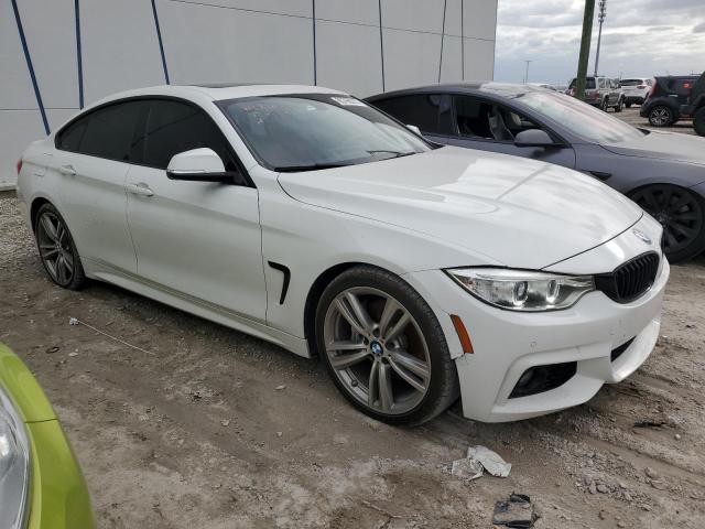 WBA4B1C51GG242125 - 2016 BMW 435 I GRAN COUPE WHITE photo 4