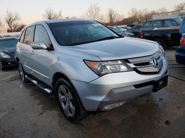 2HNYD28547H527686 - 2007 ACURA MDX SPORT SILVER photo 4